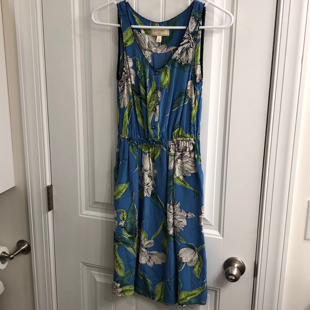 Anthropologie- Moulinette Soeurs Silk Dress
